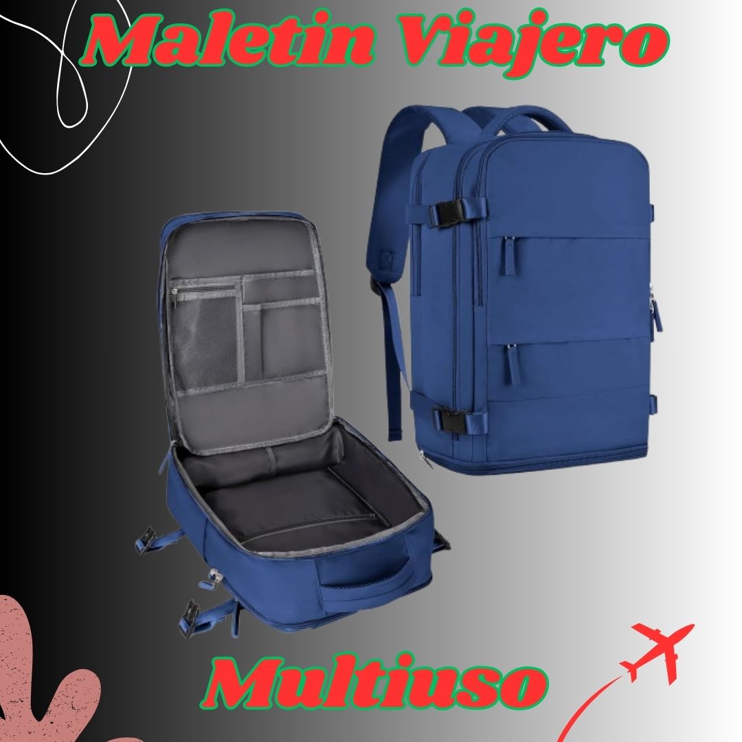 ✈️ Maletín Viral Viajero Multiuso - USB y Zapatero