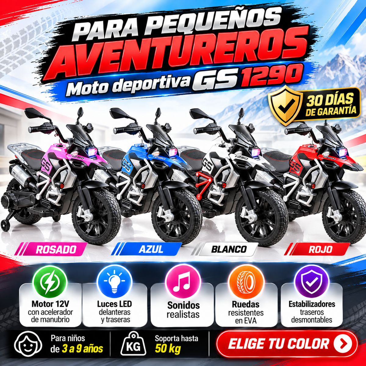 🏍️ ¡Su Primera Moto, Sus Grandes Aventuras! GS 1290