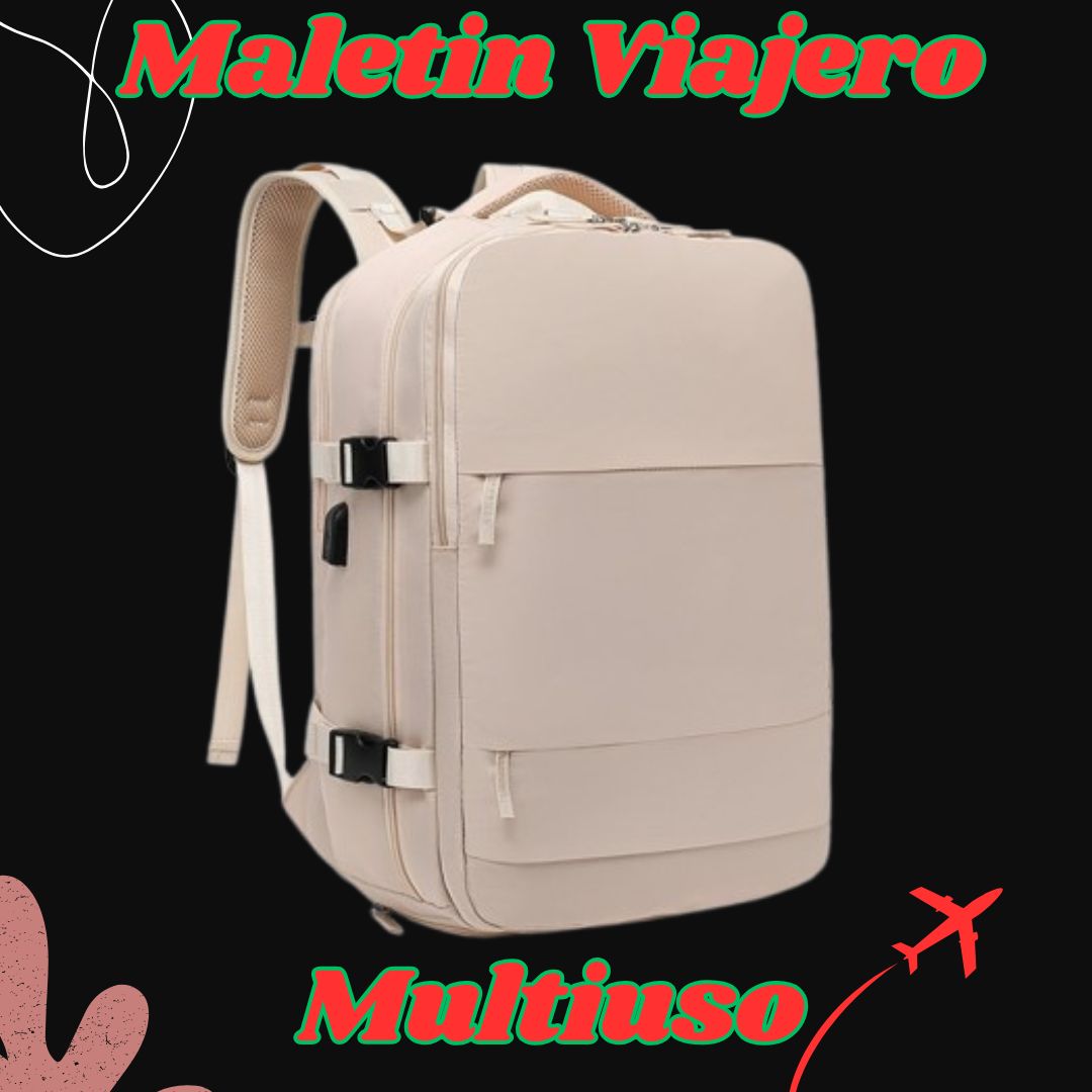 ✈️ Maletín Viral Viajero Multiuso - USB y Zapatero
